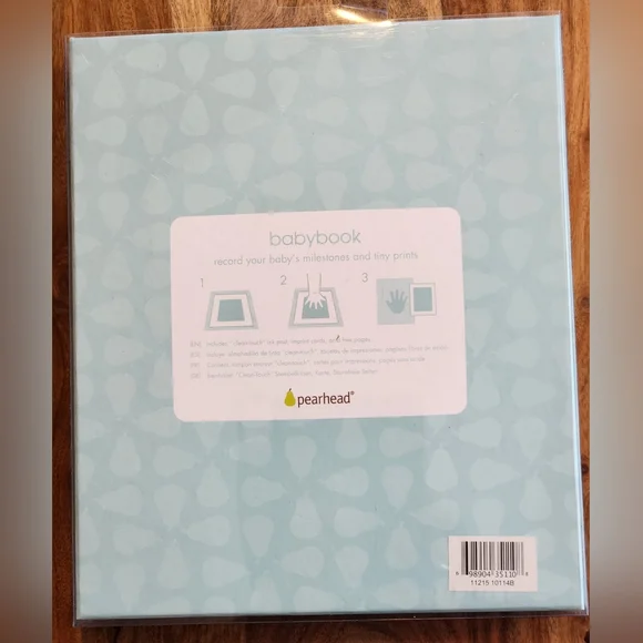 Pearhead Pink Babybook with Polka Dots - Picture 2 of 3